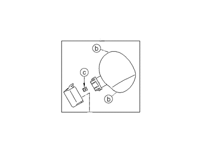 Hyundai 69510-2V000 Fuel Filler Door Assembly