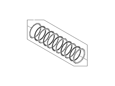 Hyundai 45641-3B800 Disk Set-LOW/REVERSE Brake