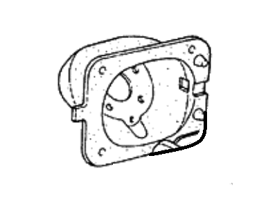 Hyundai Excel Fuel Filler Housing - 81541-21100
