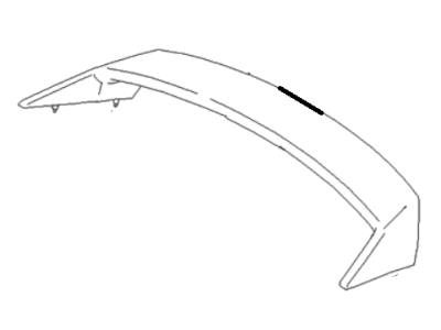 2002 Hyundai Tiburon Spoiler - 87221-2C000