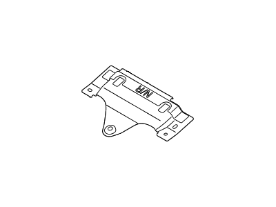 Hyundai 92810-1R001 Bracket-Overhead Console Mounting