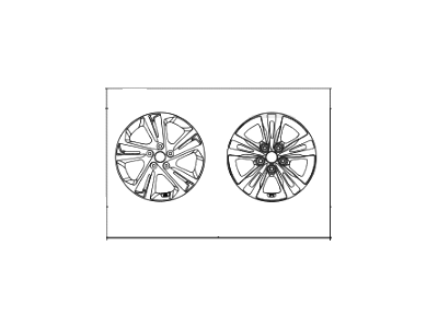 Hyundai 52910-F3200 16 Inch Wheel