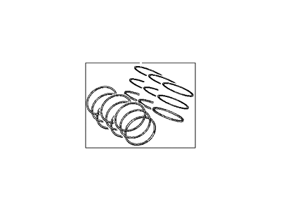 Hyundai XG350 Piston Ring Set - 23040-35520