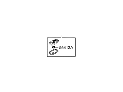 Hyundai Azera Car Key - 95430-3L020