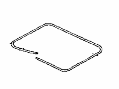 1997 Hyundai Sonata Weather Strip - 81613-34000