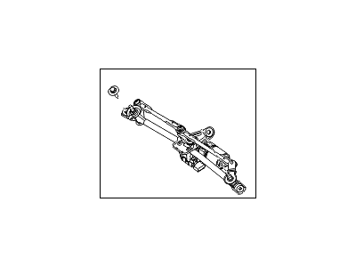 Hyundai 98100-B1010 Windshield Wiper Motor & Link Assembly