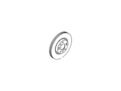 Hyundai Azera Brake Disc - 51712-3L000