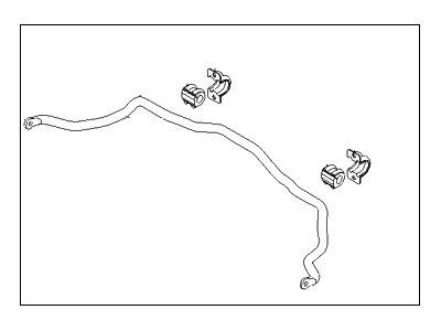 Hyundai 54810-1F000 Bar Assembly-Front Stabilizer
