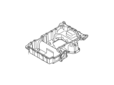 2019 Hyundai Genesis G80 Oil Pan - 21520-3F521