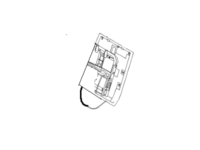 Hyundai 89087-3J050-WK Board Assembly-2ND Back,RH