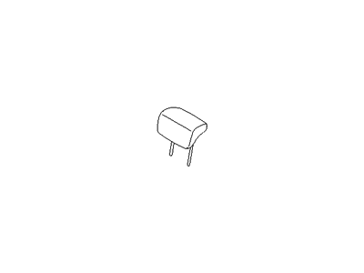 Hyundai 89700-3J000-R7C Headrest Assembly-Rear Seat
