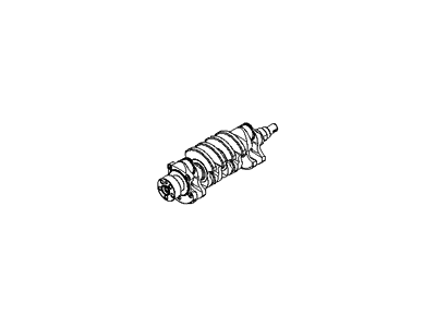 2000 Hyundai Accent Crankshaft - 23111-22602