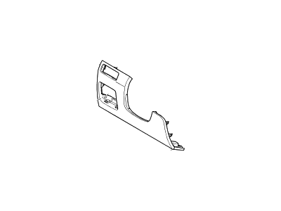 Hyundai 84750-B1000-VYC Panel Assembly-Crash Pad Lower,LH