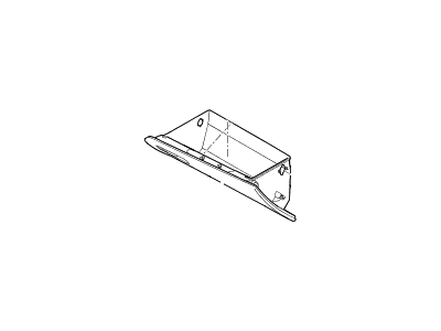 Hyundai 84510-B1000-WYB Cover Assembly-Glove Box