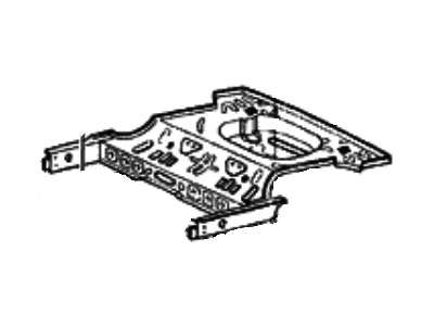 Hyundai Excel Floor Pan - 65500-21222