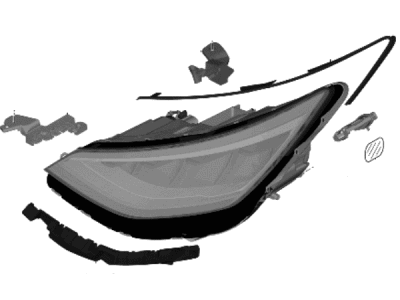 2023 Hyundai Sonata Headlight - 92101-L1150