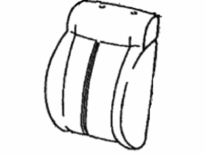 Hyundai 88495-33000-EAP Front Right-Hand Seat Back Covering Assembly