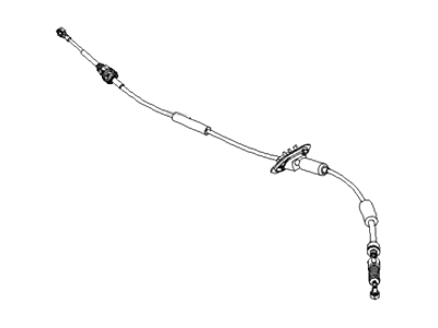 Hyundai 46790-0W100 Automatic Transmission Lever Cable Assembly