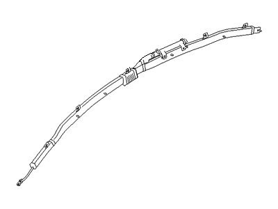 Hyundai 85010-3X000 Curtain Air Bag Module,LH