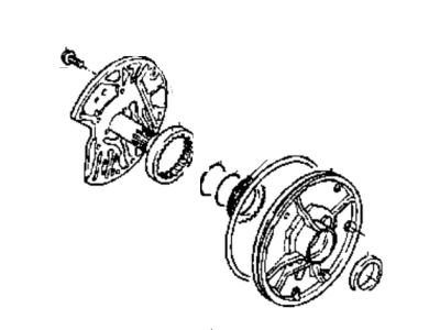 1999 Hyundai Elantra Oil Pump - 46110-35000