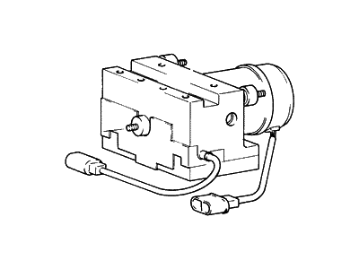 1994 Hyundai Elantra ABS Control Module - 58910-28300