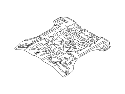 Hyundai Tucson Floor Pan - 65511-2S500