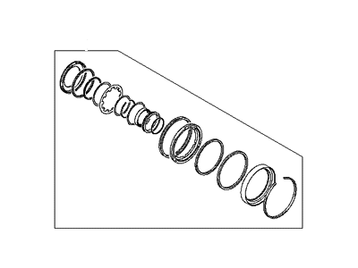 Hyundai 45060-4CA00 Seal Kit-Automatic Transaxle Brake