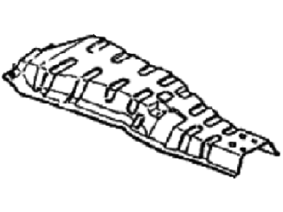 Hyundai Excel Exhaust Heat Shield - 28696-21000