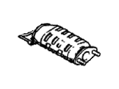 Hyundai Excel Catalytic Converter - 28950-21325