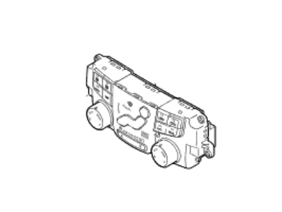 Hyundai Sonata Hybrid A/C Switch - 97250-4R103-BLH