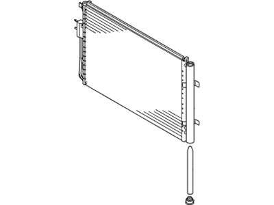 Hyundai Santa Fe A/C Condenser - 97606-2W500