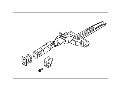 Hyundai 64601-2L010 Member Assembly-Front Side,LH