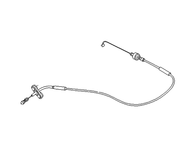 Triscan Throttle Cable 8140 25330 