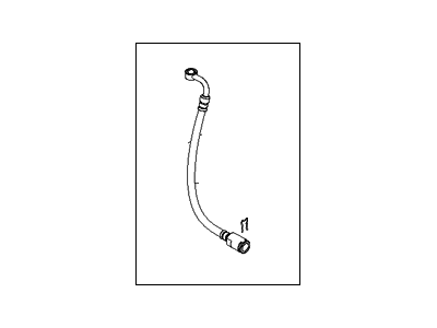 2007 Hyundai Santa Fe Hydraulic Hose - 41640-2B200