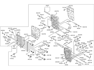 Hyundai 46210-3D000 Body Assembly-Automatic Transmission Valve