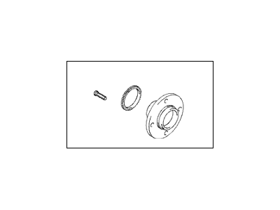 Hyundai 52710-2D000 Rear Wheel Hub Assembly