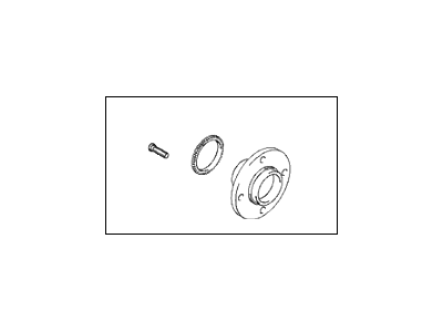 Hyundai 52710-2D010 Rear Wheel Hub Assembly