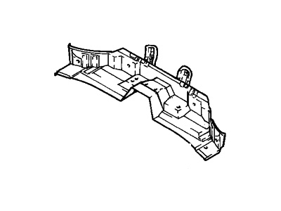 Hyundai 64370-22310 Member Assembly-Dash Lower,Center