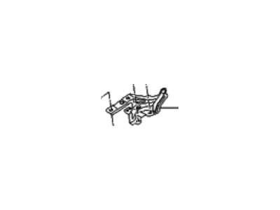 2011 Hyundai Equus Hood Hinge - 79120-3N000