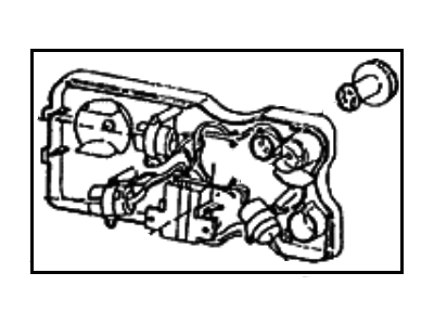 1986 Hyundai Excel Light Socket - 92470-21001