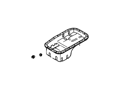 Hyundai 21510-23030 Pan Assembly-Engine Oil