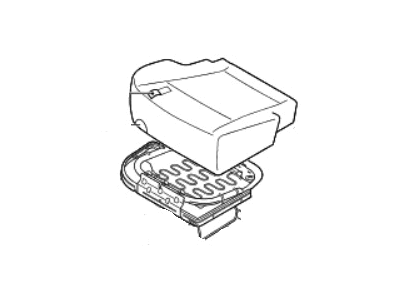 Hyundai Veracruz Seat Cushion - 89200-3J000-R7C