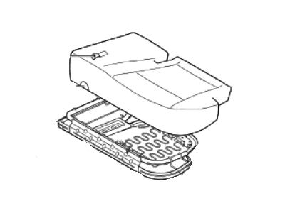 Hyundai 89100-3J050-R7C Cushion Assembly-Rear Seat,LH