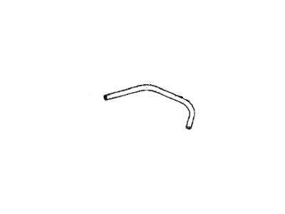 1992 Hyundai Excel Coolant Reservoir Hose - 25451-32010