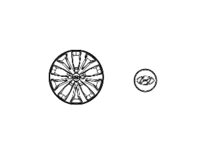 2020 Hyundai Accent Wheel Cover - 52960-J0151