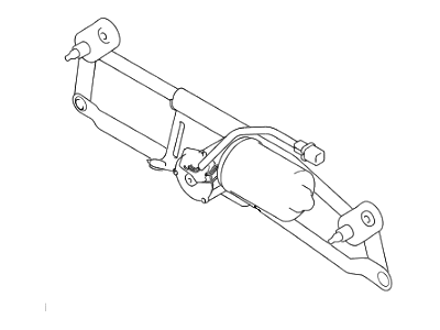 Hyundai Wiper Linkage - 98120-2D000