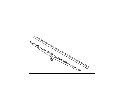 Hyundai 98350-28020 Windshield Wiper Blade Assembly