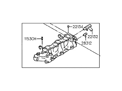 Hyundai 28310-35002 Manifold Assembly-Intake