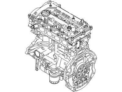 Hyundai 1D431-2EU02 Engine Assembly-Sub