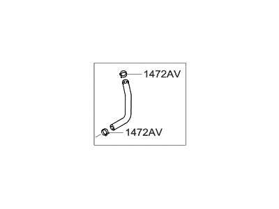 Hyundai 25468-23501 Hose-Water